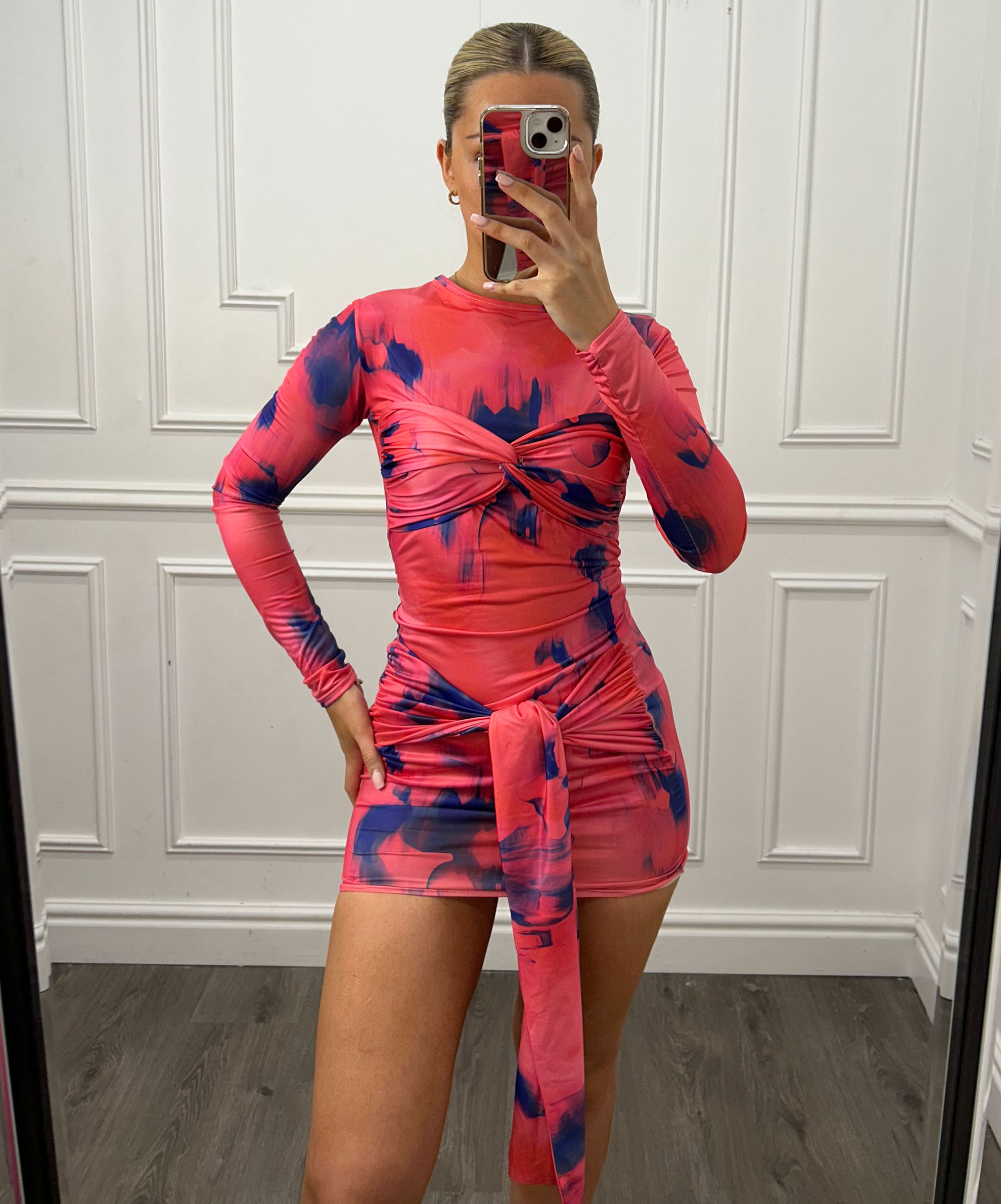redwrapdress