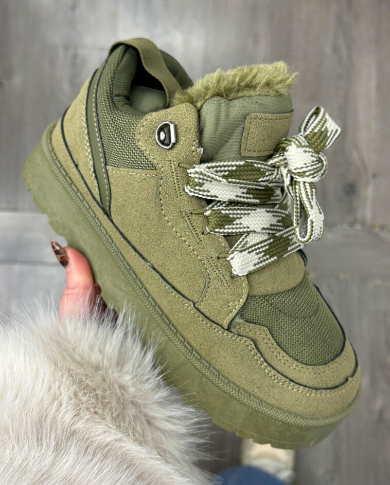 Khaki Millie Trainer