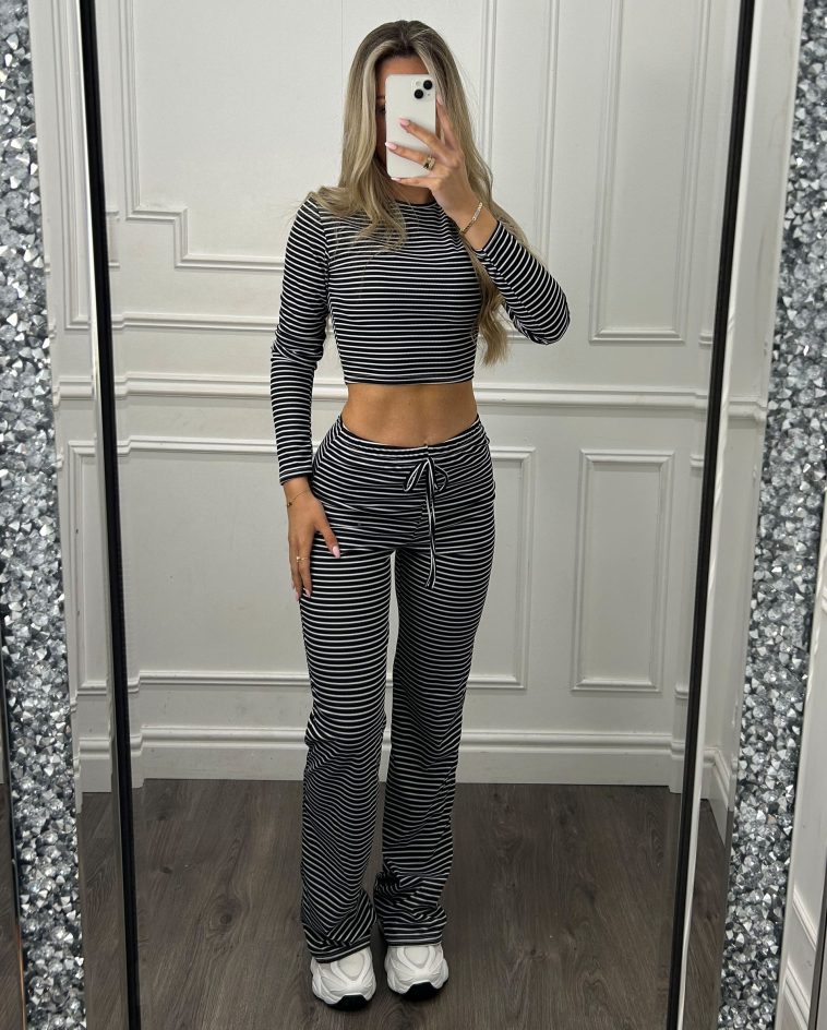 Aria Stripe Loungewear Co Ord